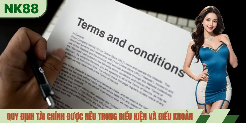 Quy định tài chính được nêu trong điều kiện và điều khoản
